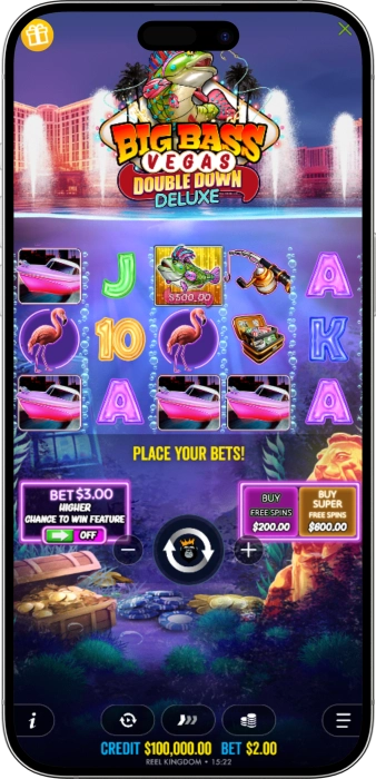 Big Bass Vegas Double Down Deluxe App